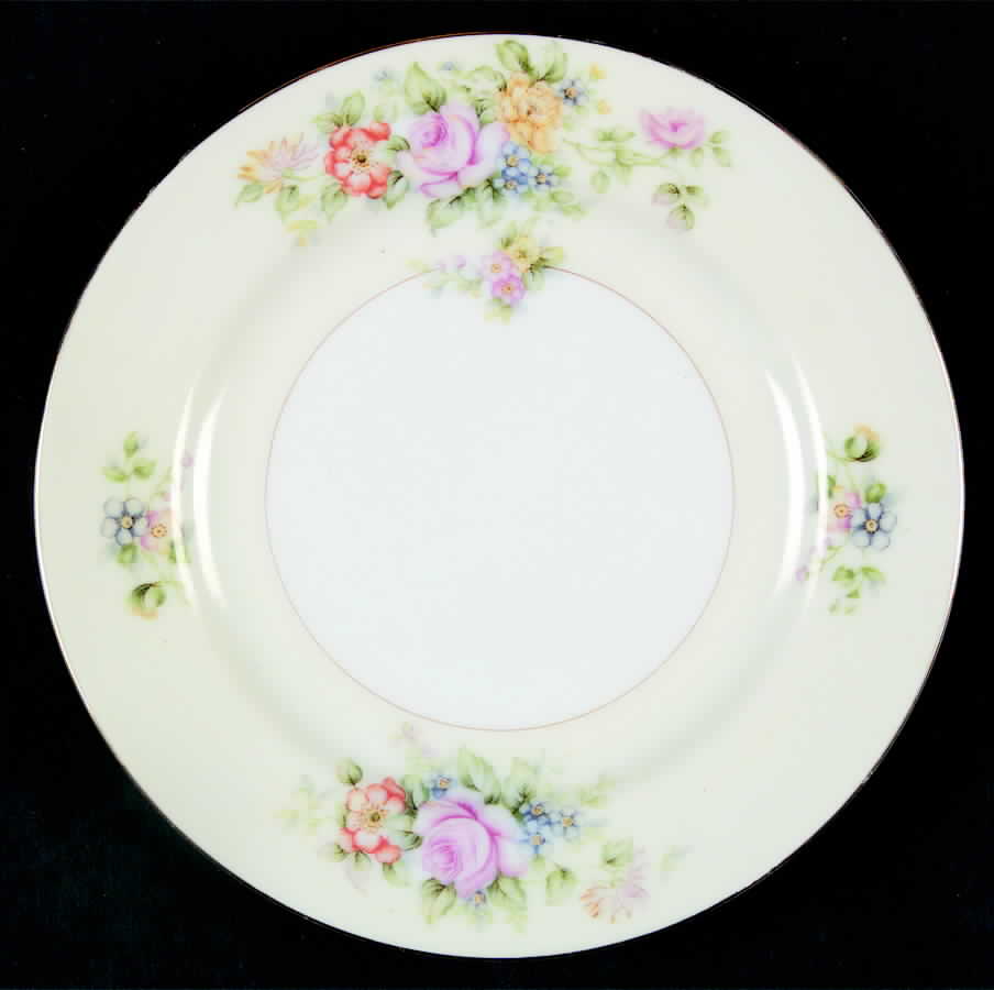 HIR48 Bread & Butter Plate by Hira China-1