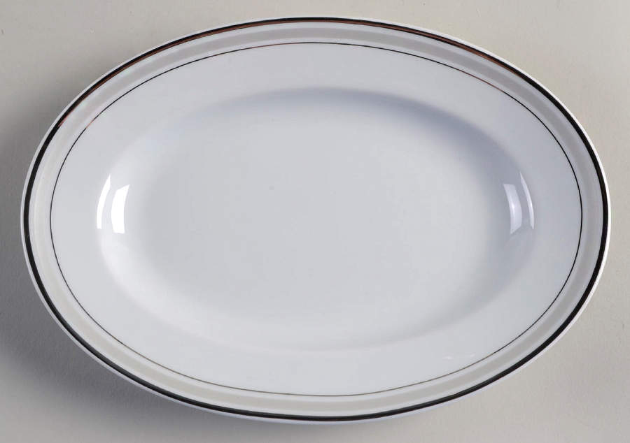 Alize Platinum Pickle Dish by Haviland-1