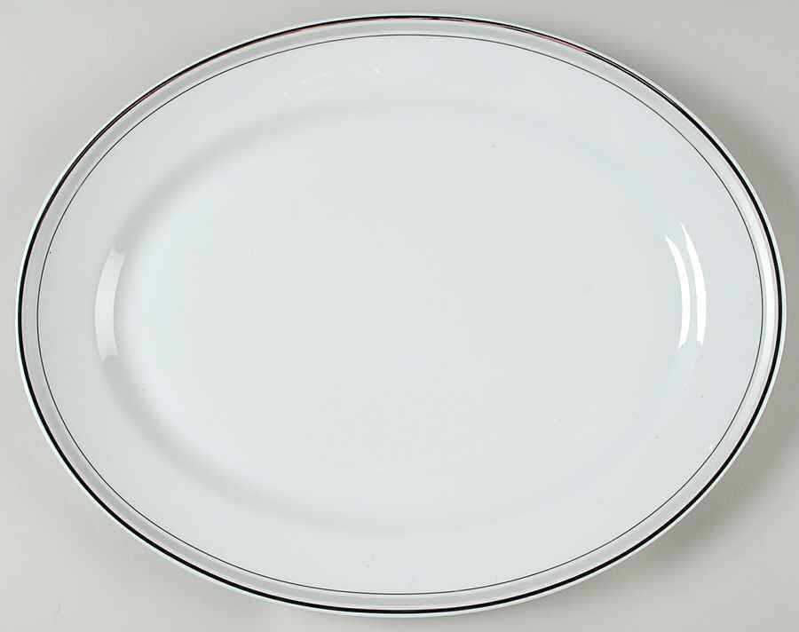 Alize Platinum 15" Oval Serving Platter by Haviland-1