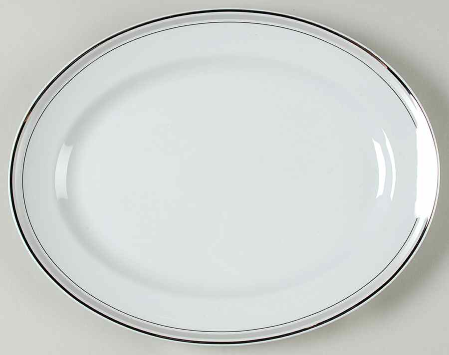 Alize Platinum 13" Oval Serving Platter by Haviland-1