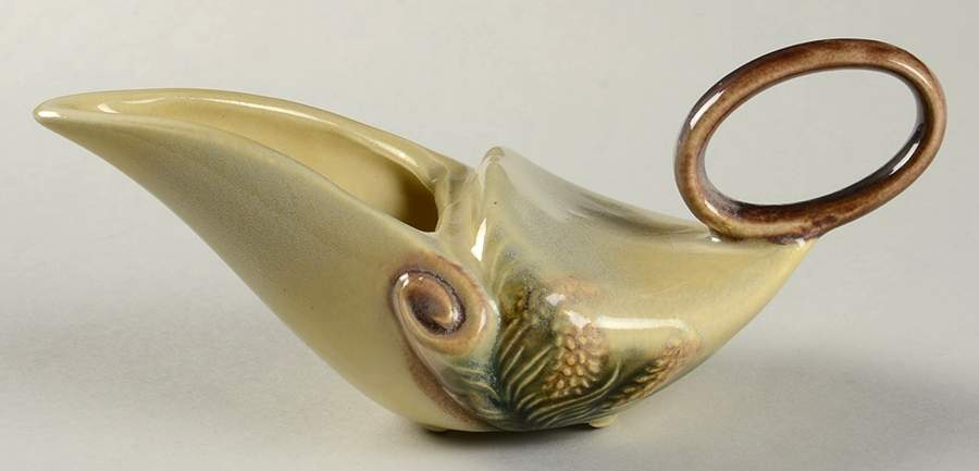 Parchment And Pine Creamer by Hull-1