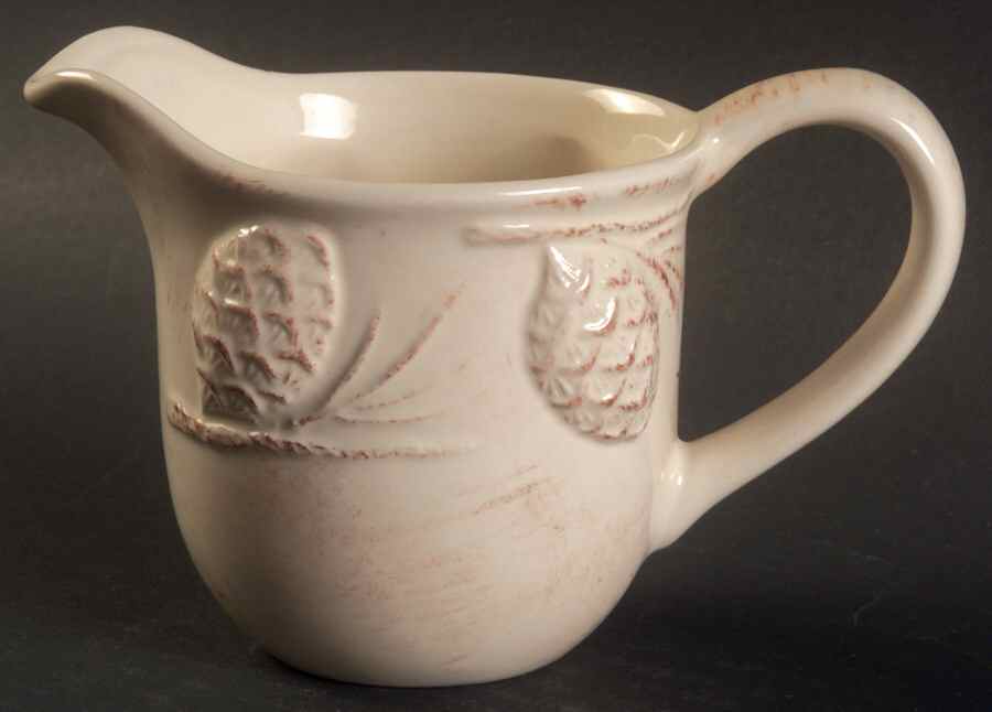 Holiday Pine Cone Cream Creamer by Home-1