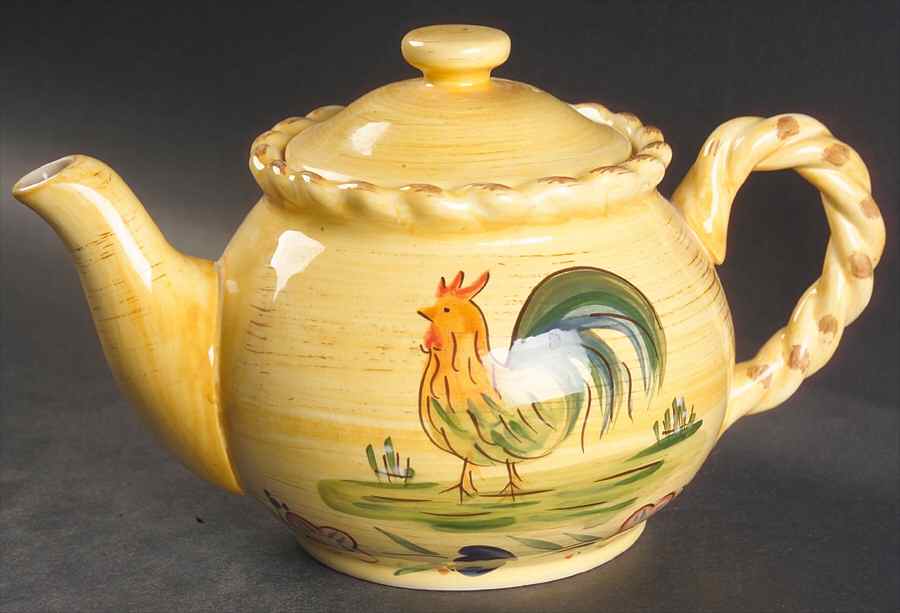 Rooster Teapot & Lid by Home-1