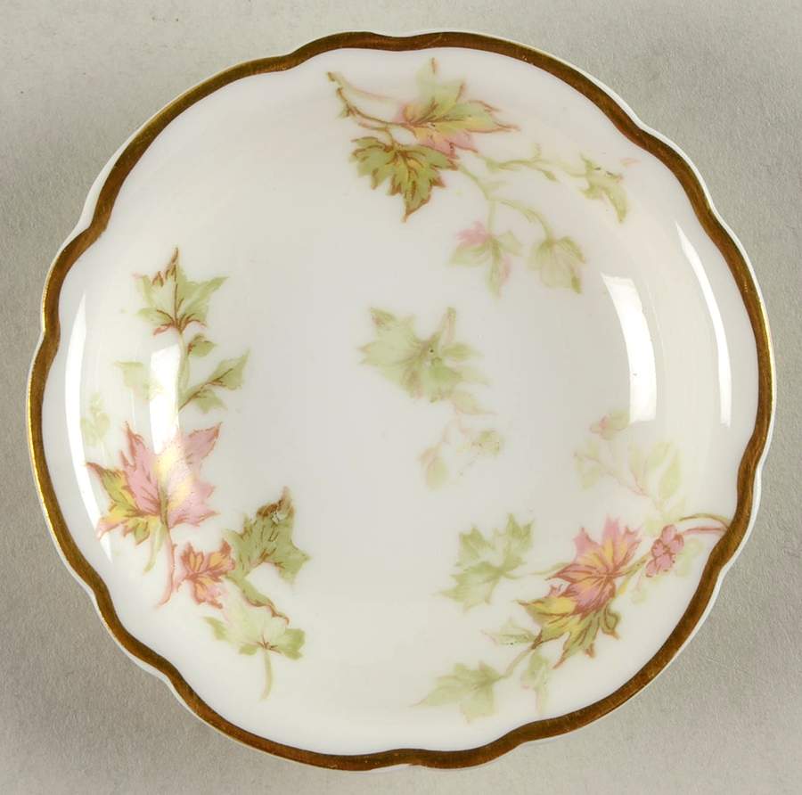 Autumn Leaf (No Trim) Butter Pat by Haviland-1