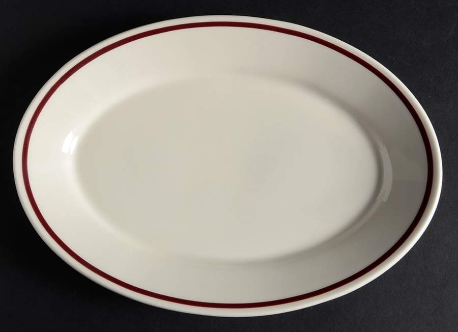 HLC2417 10" Oval Serving Platter by Homer Laughlin -1