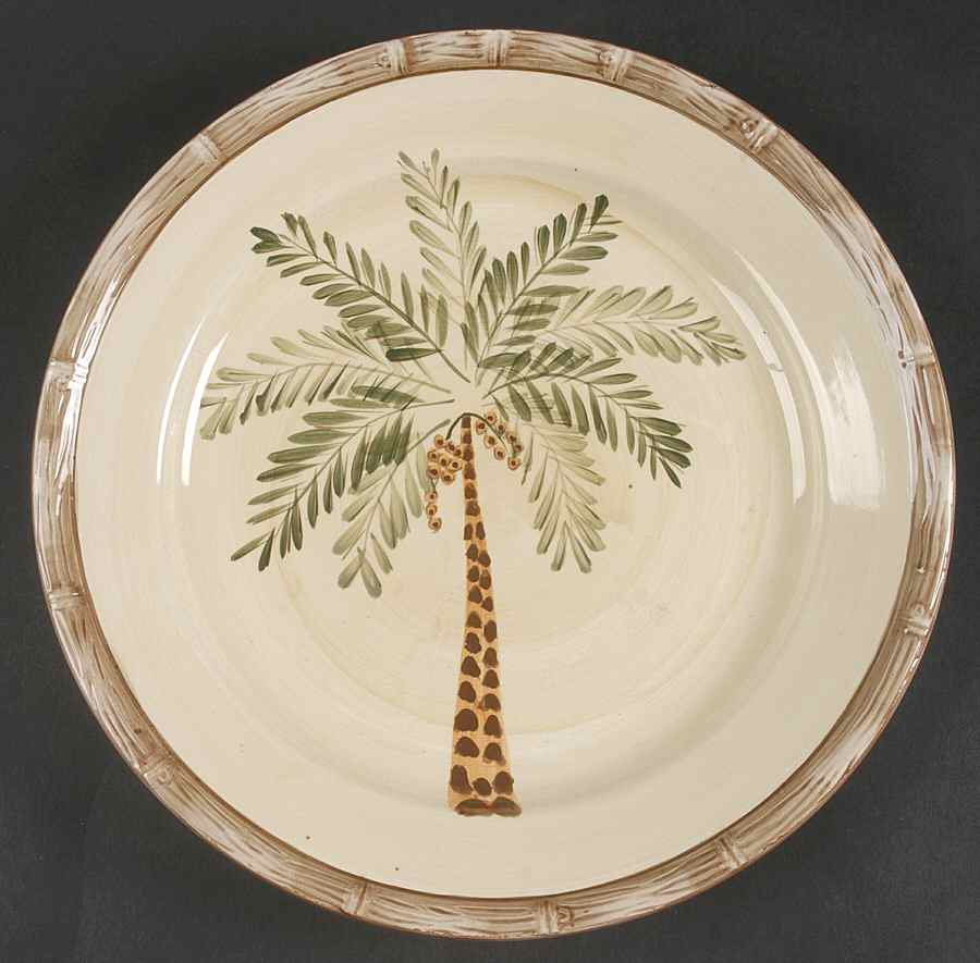 West Palm Dinner Plate by Home Trends-1