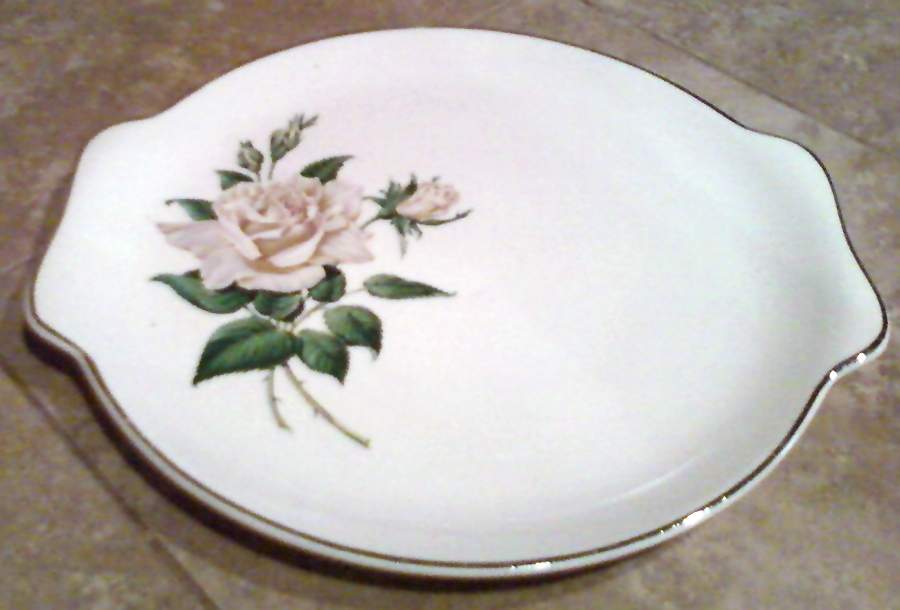 Georgeanne Handled Cake Plate by Harmony House China-1