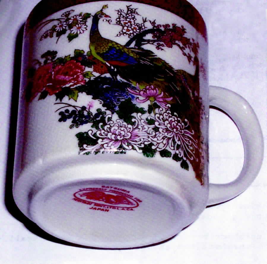 Satsuma Flat Cup & Saucer Set by Heritage Mint-1