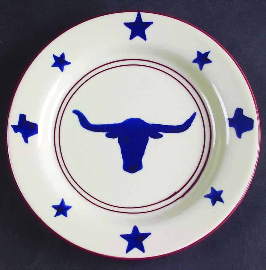 Texas Proud Salad Plate by Hartstone-1