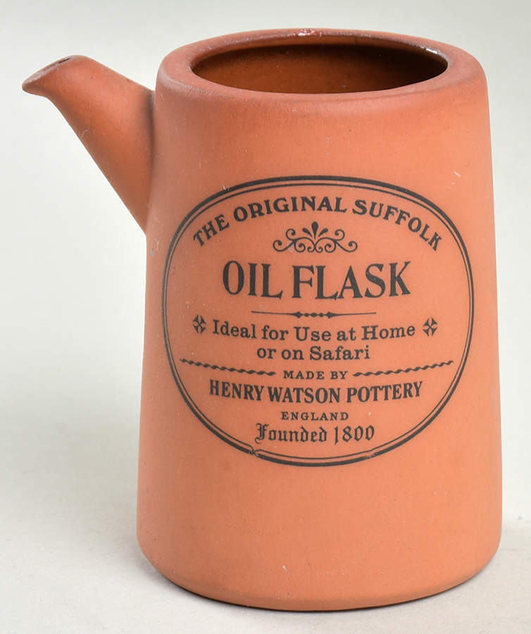 The Original Suffolk (Terra Cotta) Oil No Cork Stopper by Henry Watson-1