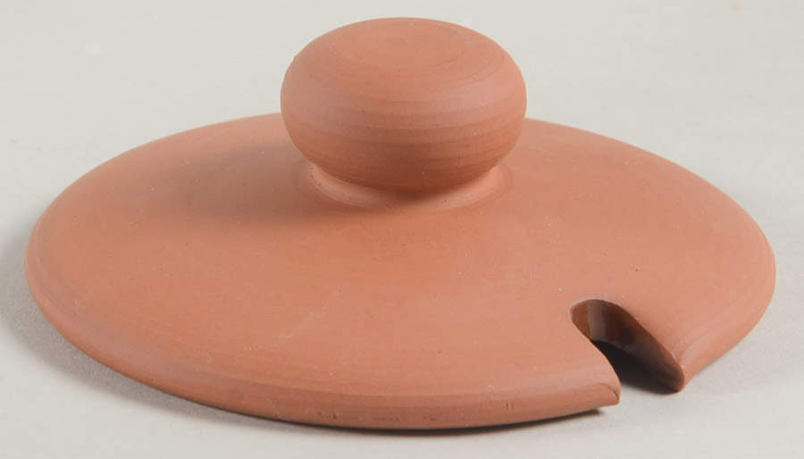 The Original Suffolk (Terra Cotta) Lid for Honey Pot by Henry Watson-1