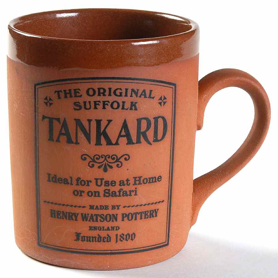 The Original Suffolk (Terra Cotta) Tankard by Henry Watson-1