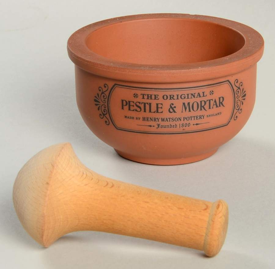 The Original Suffolk (Terra Cotta) Pestle and Mortar by Henry Watson-1