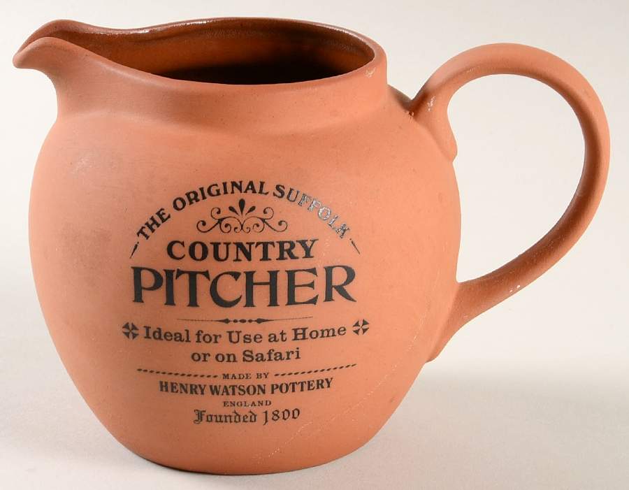 The Original Suffolk (Terra Cotta) 16 Oz Pitcher by Henry Watson-1