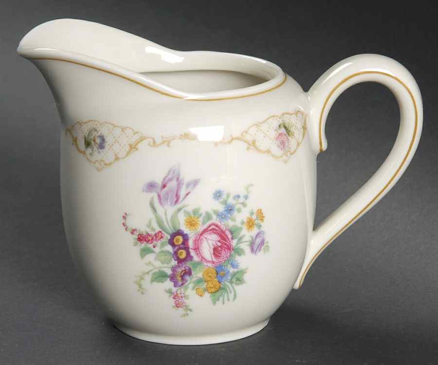 7470 (Cream Background) Creamer by Hutschenreuther-1