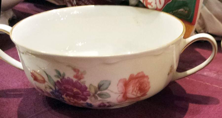 HUT1083 Flat Cream Soup Bowl by Hutschenreuther-1