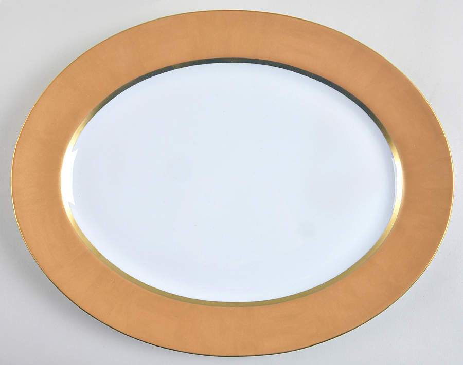 Serengeti 15" Oval Serving Platter by Haviland-1