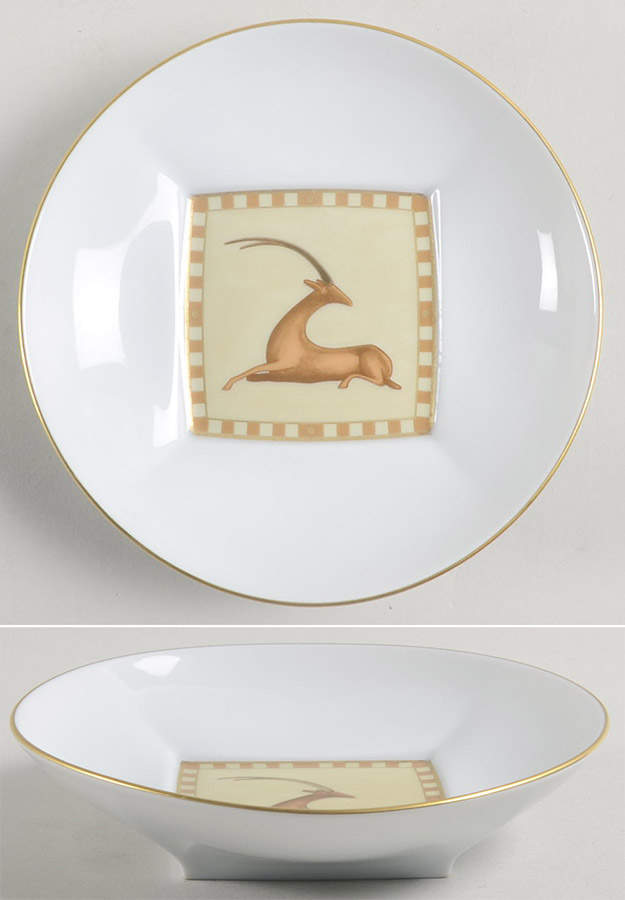 Serengeti Fruit/Dessert (Sauce) Bowl by Haviland-1