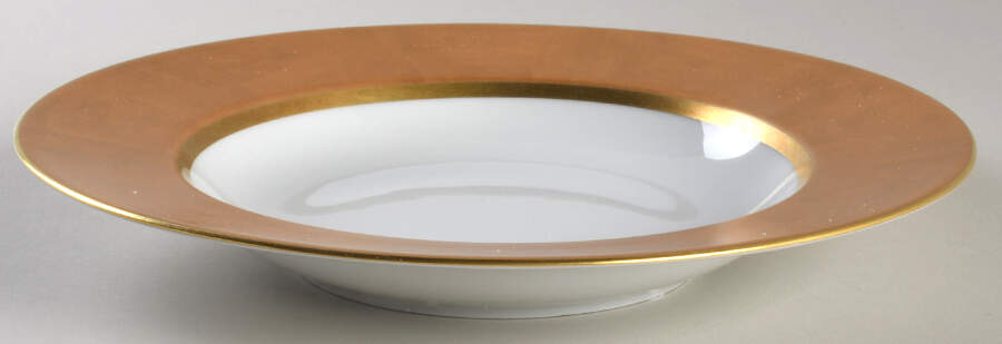 Serengeti Large Rim Soup Bowl by Haviland-1