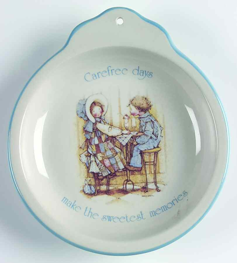 Blue Girl (Blue Trim) Wall Plaque by Holly Hobbie-1