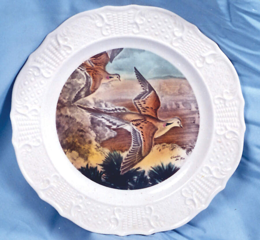 Wild Bird Series Dinner Plate by House of Seagram-1