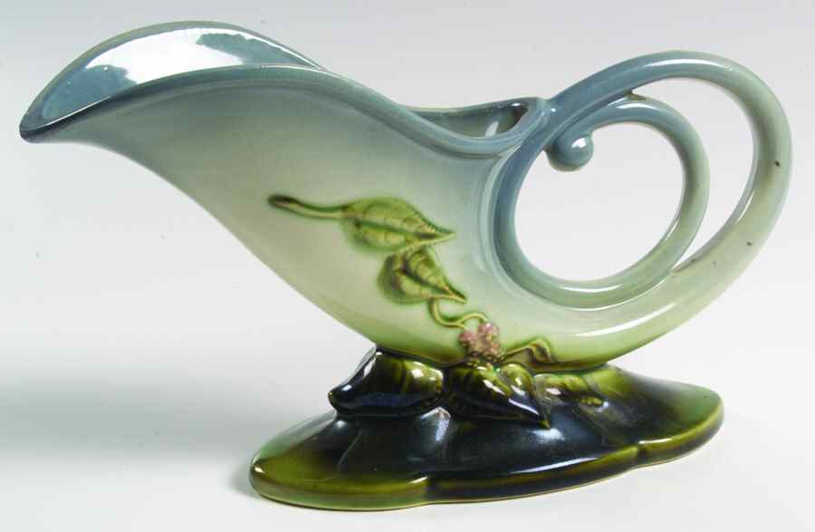 Woodland Blue Green (Glossy) Cornucopia by Hull-1