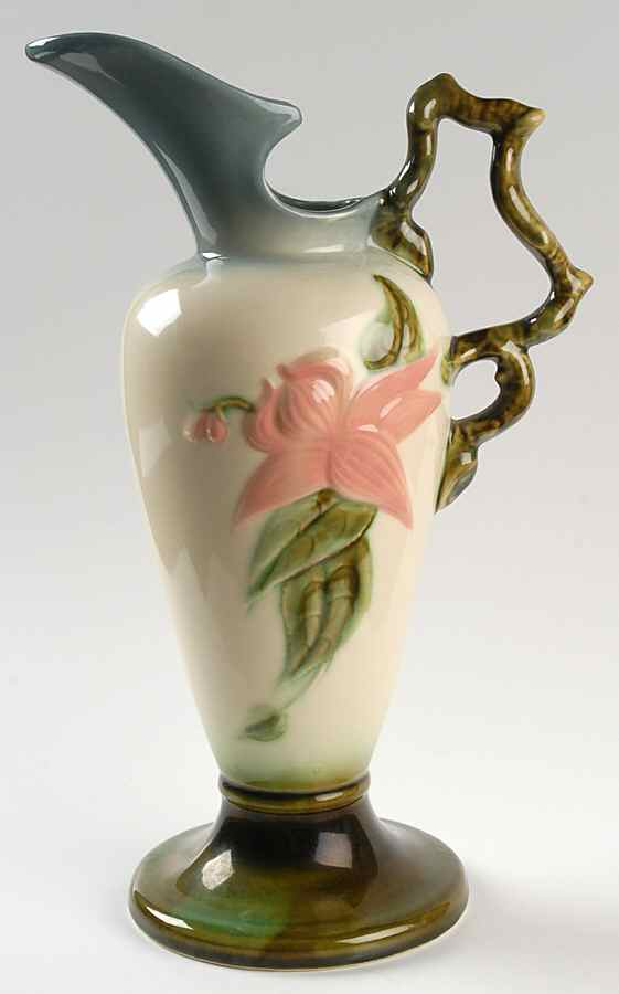 Woodland Blue Green (Glossy) Ewe13" Ewer by Hull-1