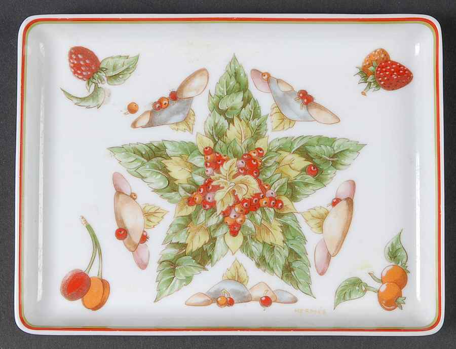 Le Jardin de Pythagore Rectangular Tray by Hermes-1