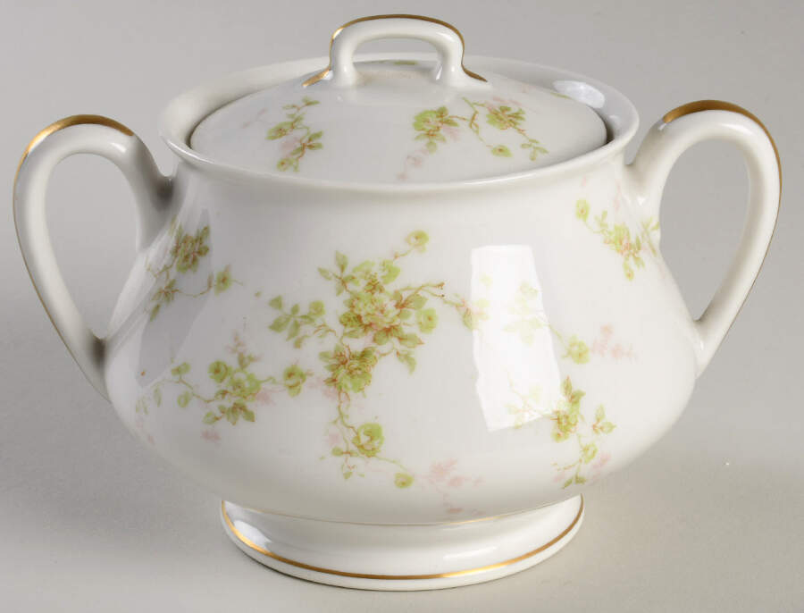 Schleiger 1233-5 Sugar Bowl & Lid by Haviland-1