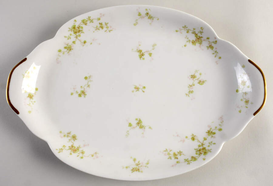 Schleiger 1233-5 15" Oval Serving Platter by Haviland-1