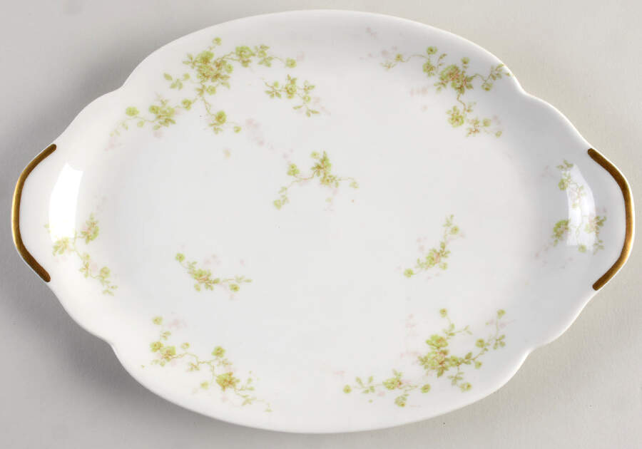 Schleiger 1233-5 11" Oval Serving Platter by Haviland-1