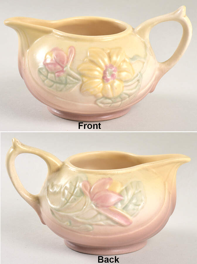 Magnolia (Glossy) Creamer by Hull-1
