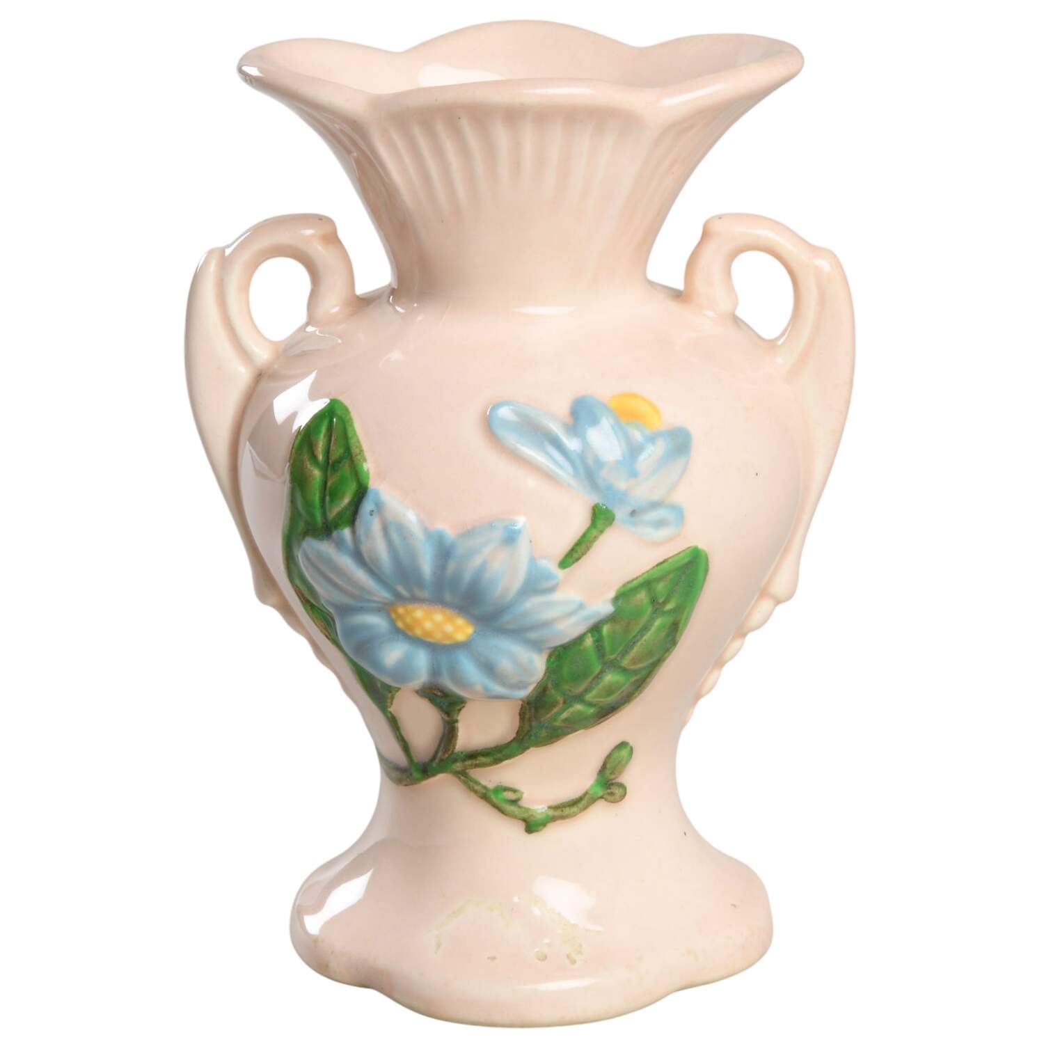 Magnolia (Glossy) 6" Vase by Hull-1