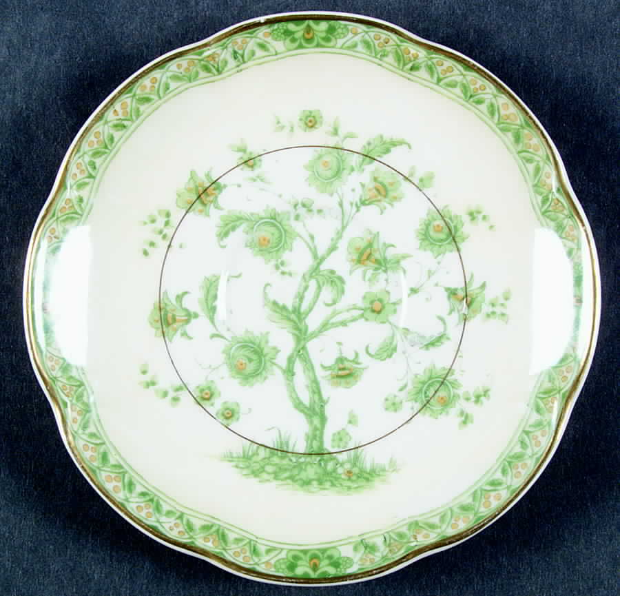 Bonneval (Cream Rim, Isle de France) Saucer by Haviland-1
