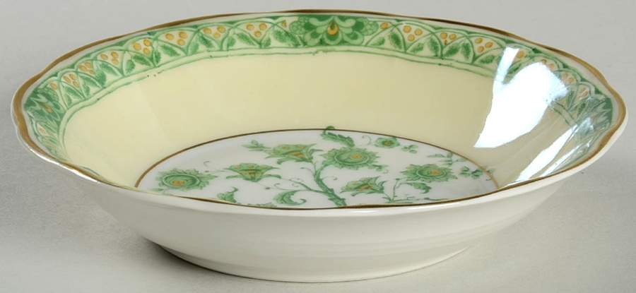 Bonneval (Cream Rim, Isle de France) Fruit/Dessert (Sauce) Bowl by Haviland-1