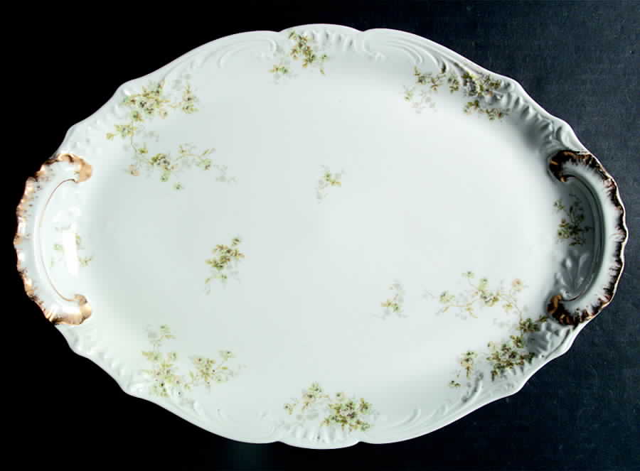 Schleiger 150-12 18" Oval Serving Platter by Haviland-1