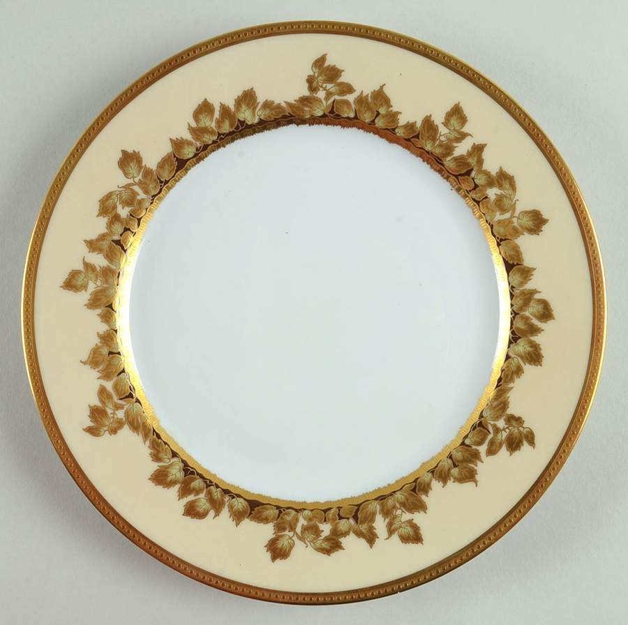 Feuille d'Or Salad Plate by Haviland-1