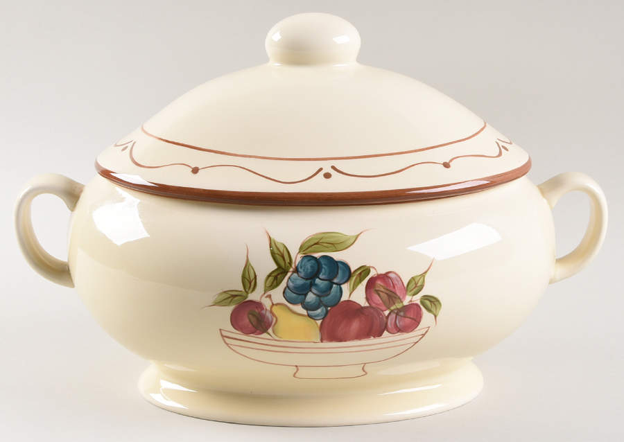 Around the Orchard Oval Tureen & Lid by Home-1