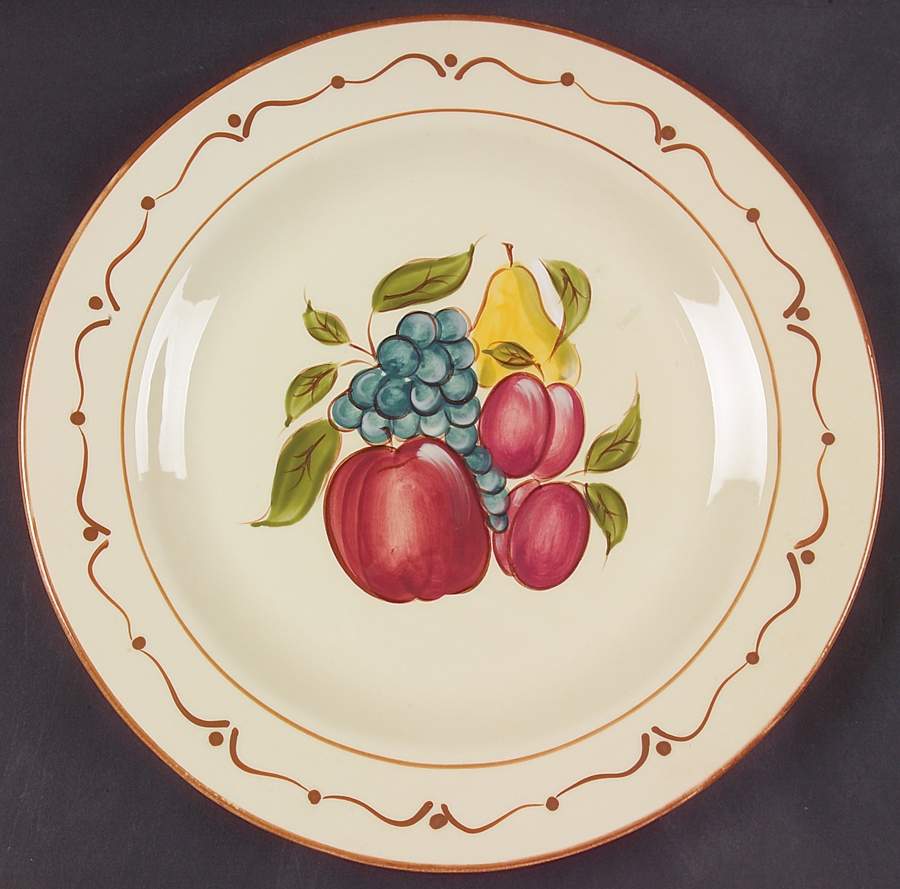 Around the Orchard Large Dinner Plate by Home-1