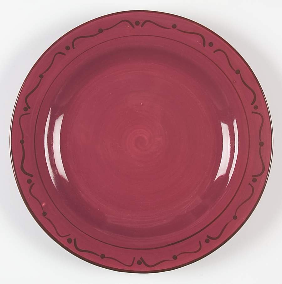 Around the Orchard Large Accent Dinner Plate by Home-1