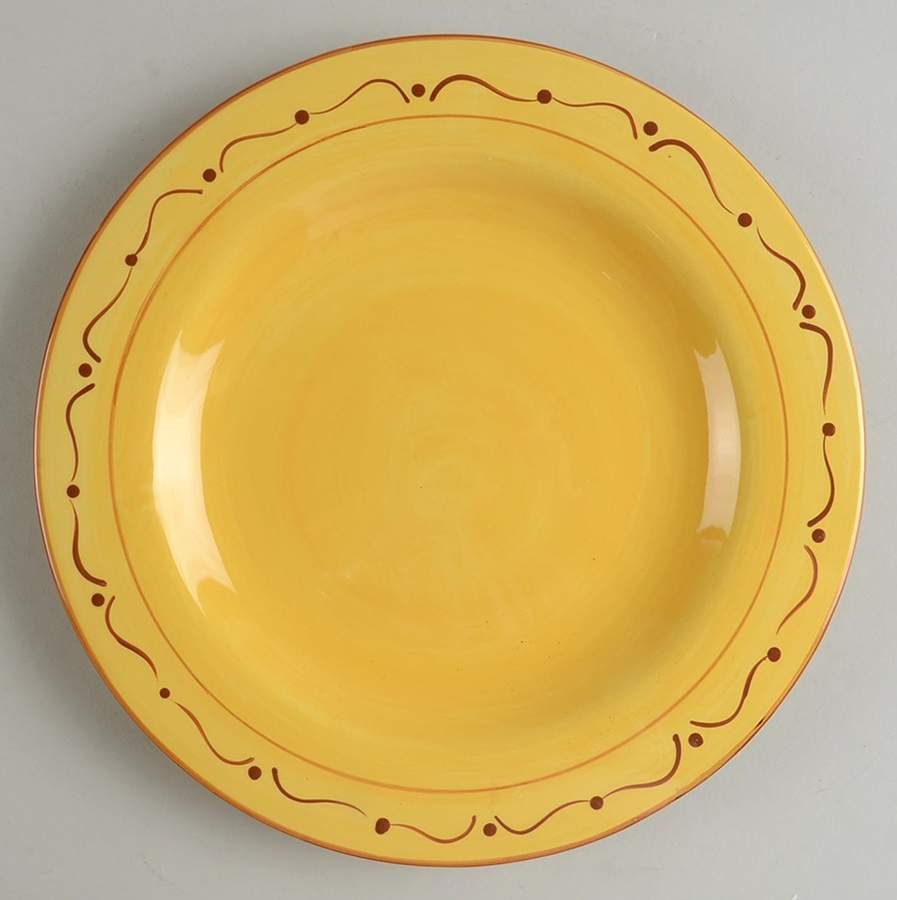 Around the Orchard Accent Dinner Plate by Home-1
