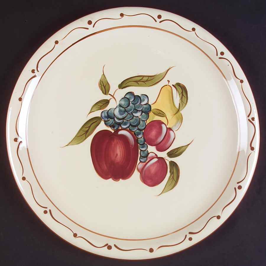 Around the Orchard 14" Chop Plate (Round Platter) by Home-1