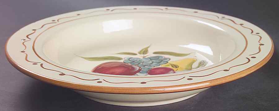 Around the Orchard 12" Pasta Serving Bowl by Home-1