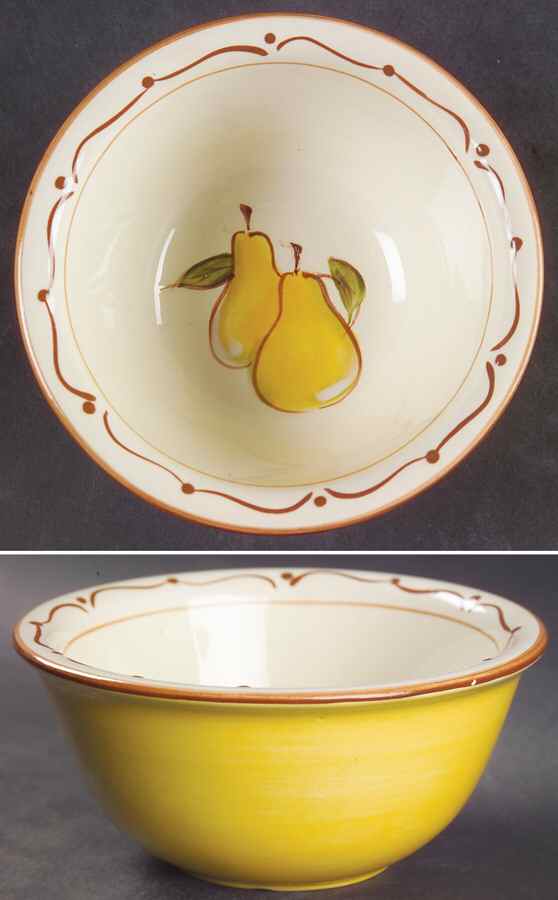 Around the Orchard Fruit/Dessert (Sauce) Bowl by Home-1