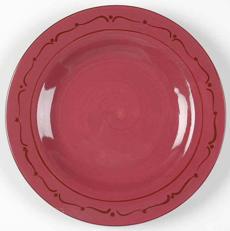 Around the Orchard Accent Dinner Plate by Home-1