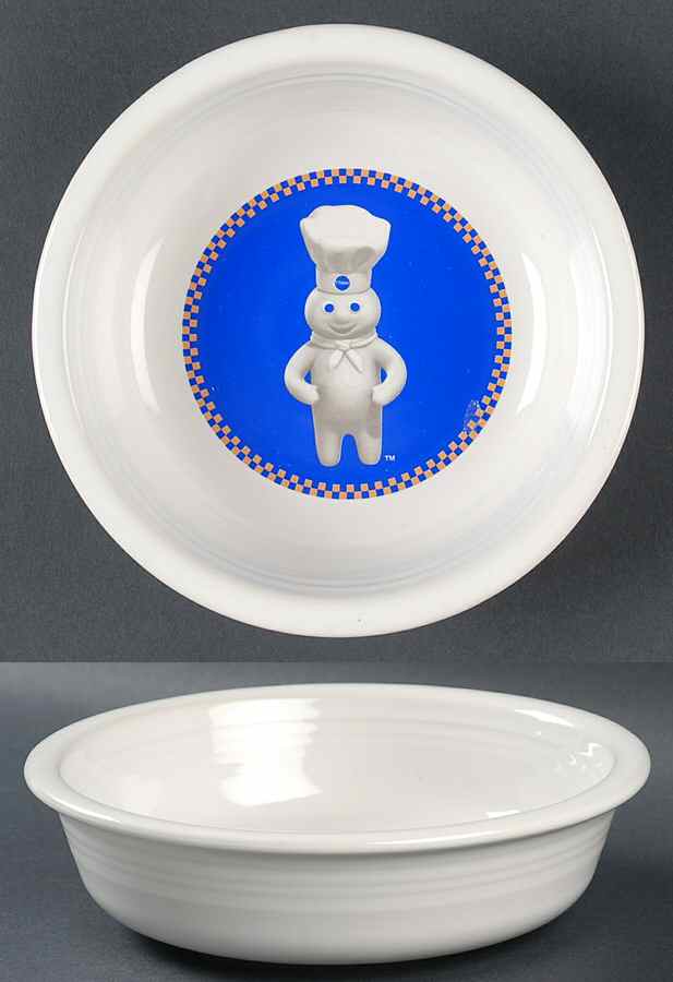 Fiesta Pillsbury Doughboy Coupe Soup Bowl by Homer Laughlin -1