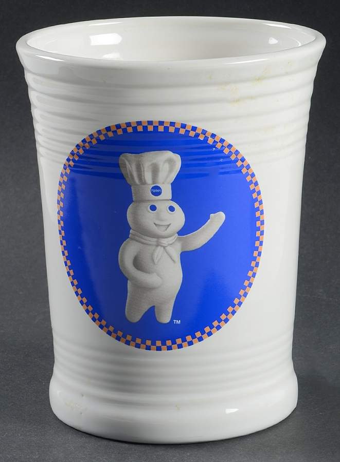 Fiesta Pillsbury Doughboy Utensil Holder by Homer Laughlin -1