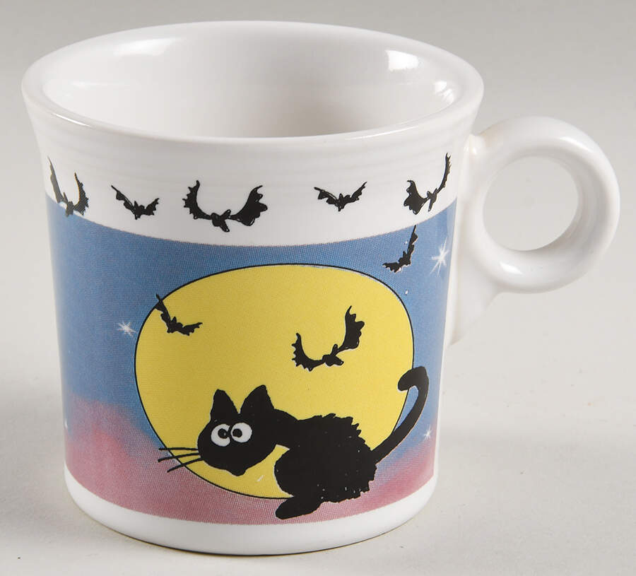 Fiesta Halloween Night Mug by Homer Laughlin -1