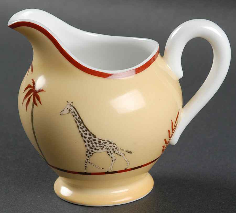 Africa Yellow-Orange Creamer by Hermes-1