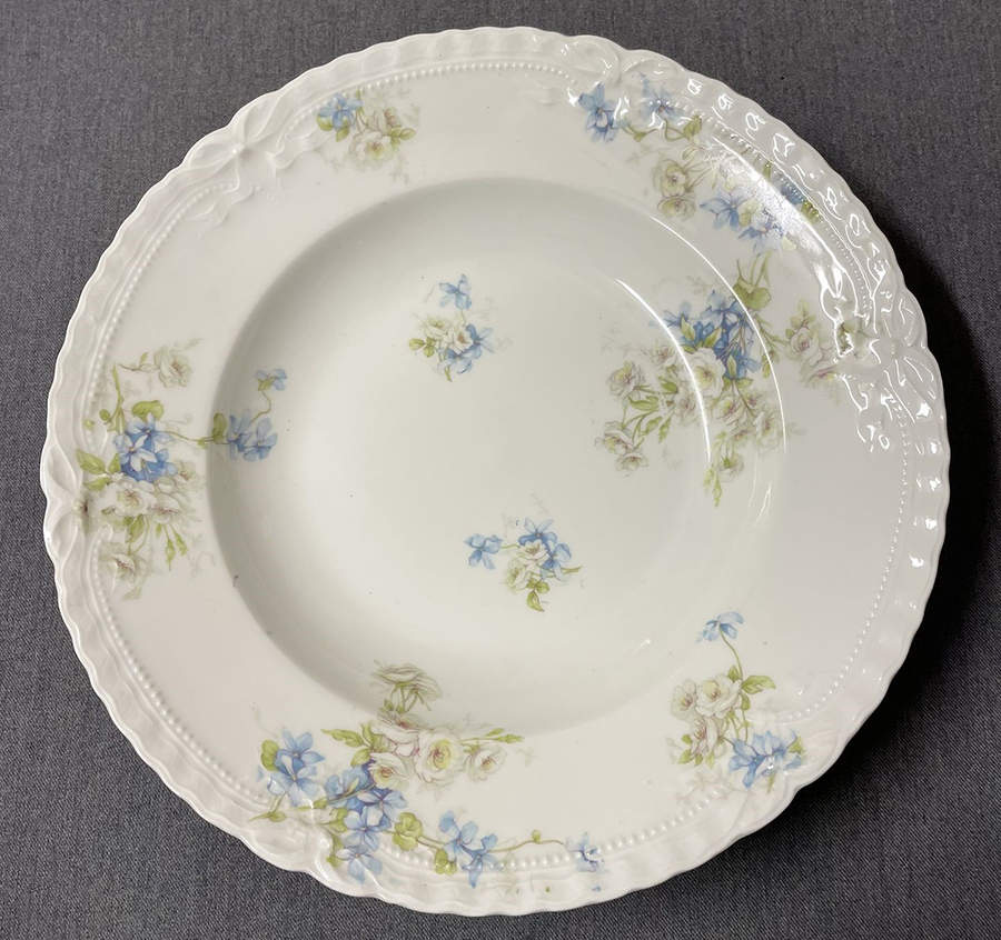 Schleiger 317-6 Large Rim Soup Bowl by Haviland-1